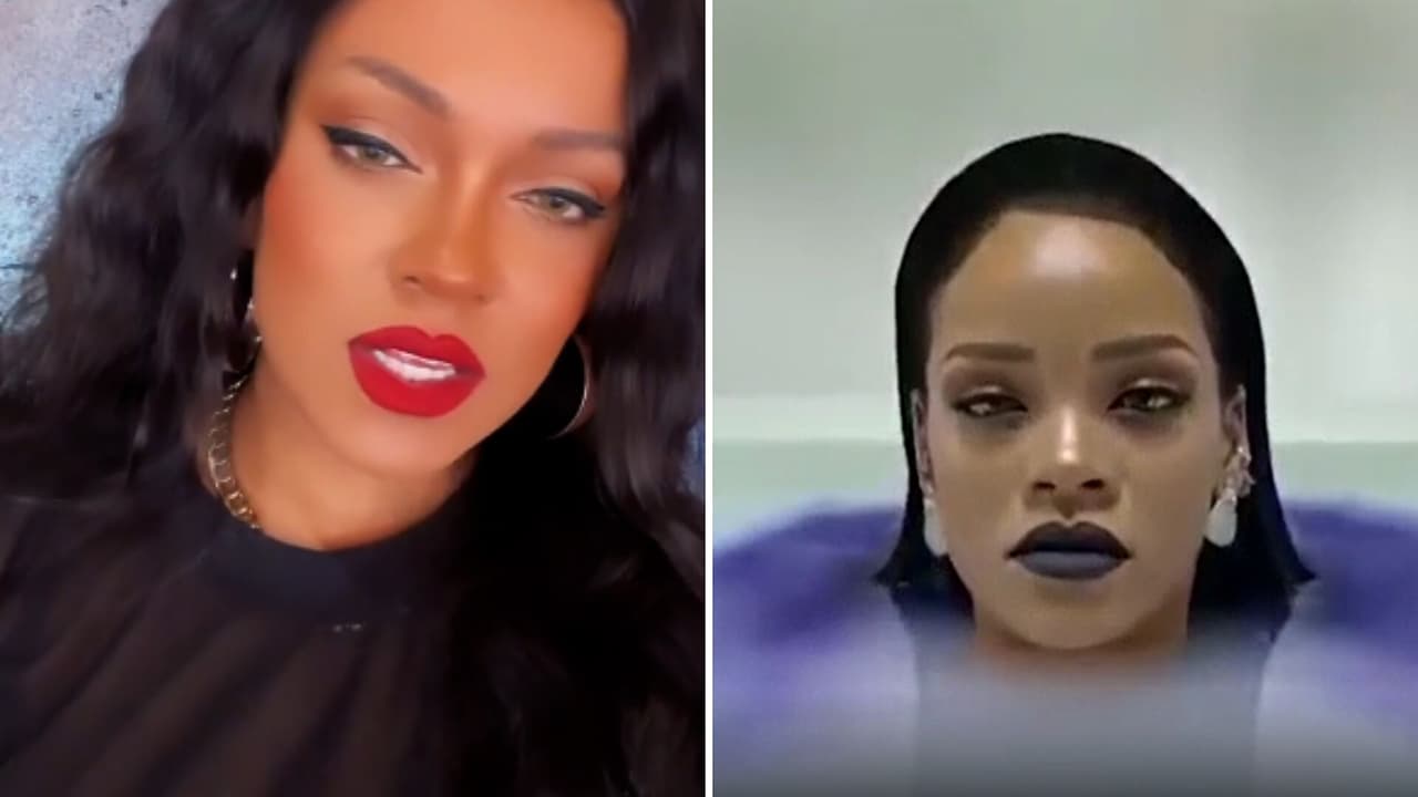 ¿Quién es quién? La doble de Rihanna se parece más que la misma Rihanna
