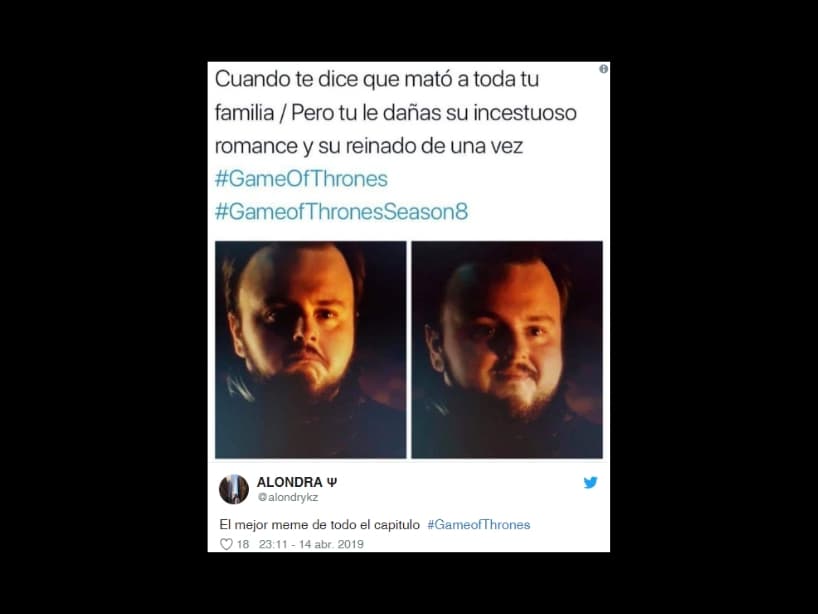 Las reacciones de Samwell Tarly se volvieron virales; sobre todo, después de revelar la verdad de los padres de Jon.