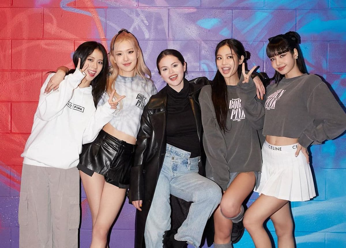 Blackpink y Selena Gomez emocionan a sus seguidores al conocerse por fin en persona