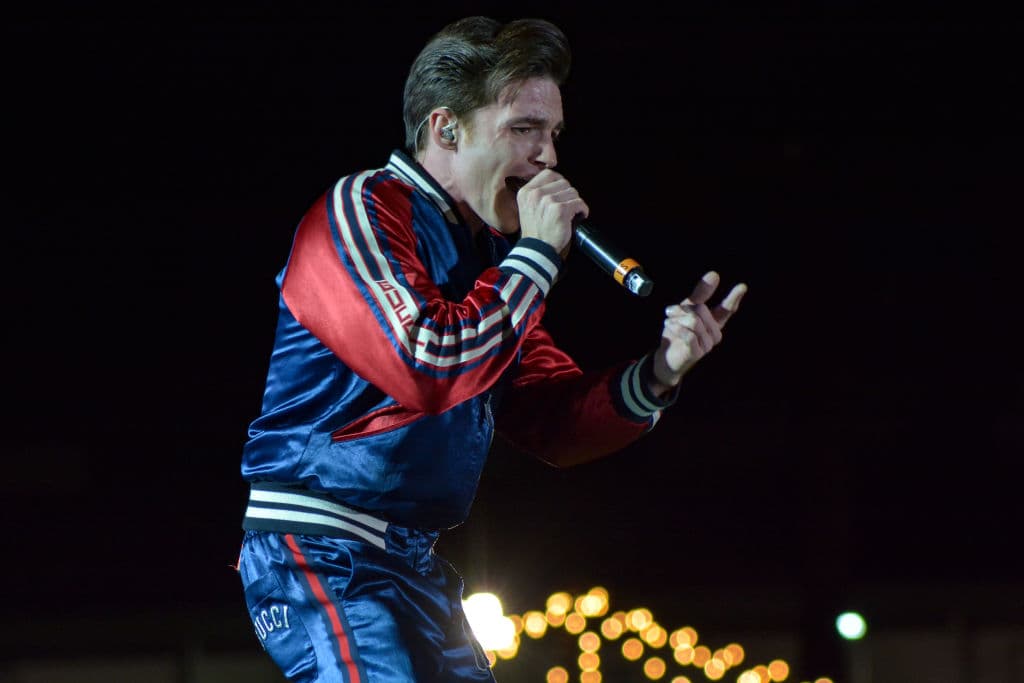 MEXICO CITY, MEXICO - NOVEMBER 13: Drake Bell performs during the TeleHit Awards 2019 at Foro Sol on November 13, 2019 in Mexico City, Mexico. (Photo by Medios y Media/Getty Images)