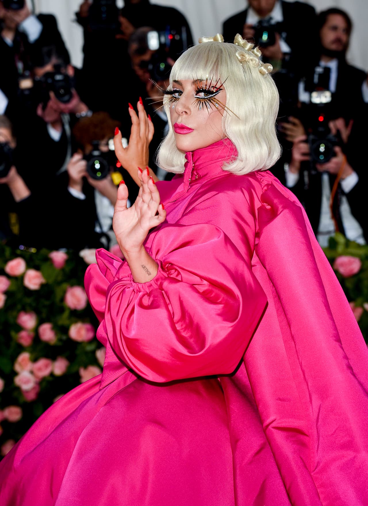 Lady Gaga attends The Metropolitan Museum of Art's Costume Institute benefit gala celebrating the opening of the "Camp: Notes on Fashion" exhibition on Monday, May 6, 2019, in New York. (Photo by Evan Agostini/Invision/AP)