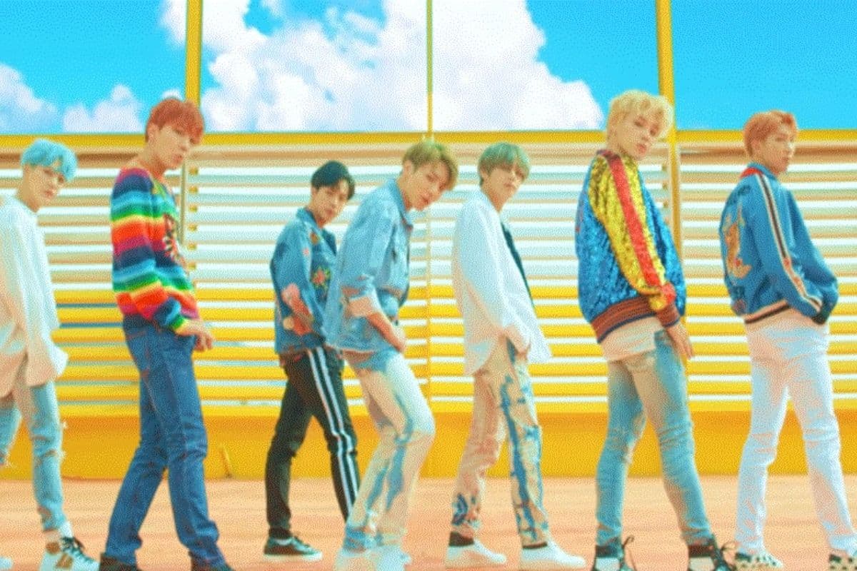 El MV de DNA de BTS