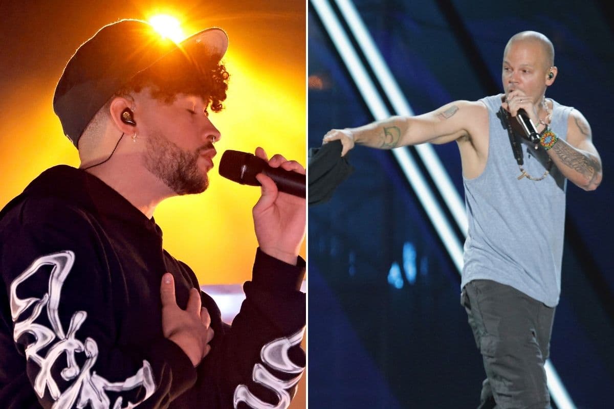 Residente fue invitado especial al concierto de Bad Bunny en Puerto Rico