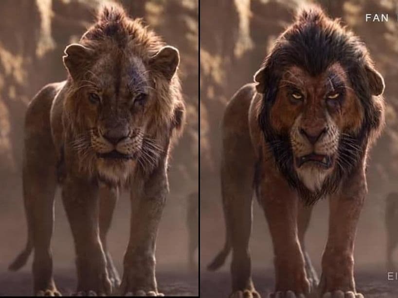 Además de El Rey León, Ellejart ha publicado en su cuenta de Twitter animaciones de Mulan,Thor y Star Wars.
