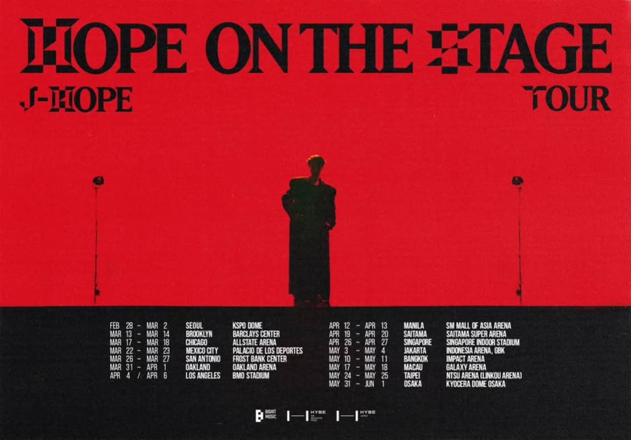 J-Hope conciertos.