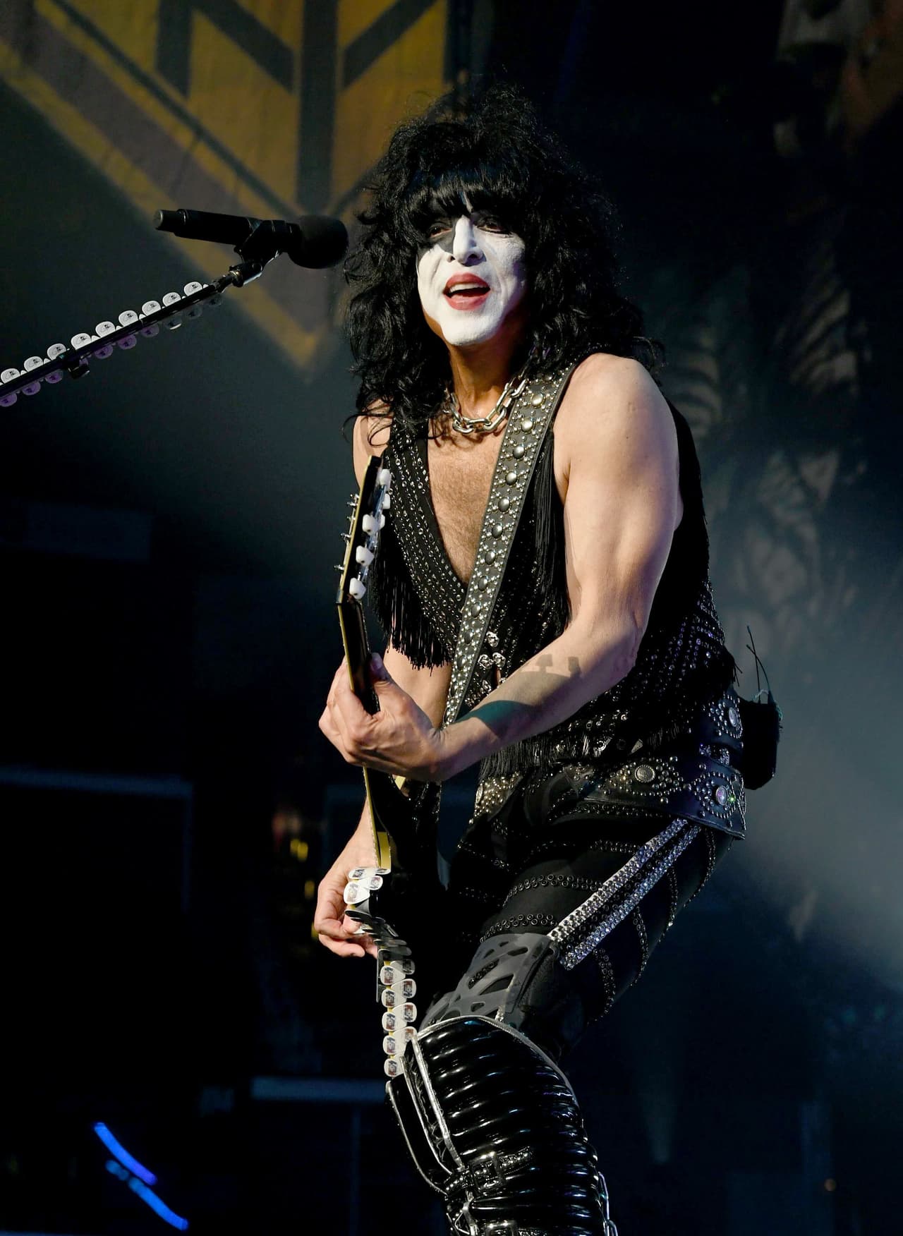 LOS ANGELES, CALIFORNIA - MARCH 04: Paul Stanley of Kiss performs onstage at Staples Center on March 04, 2020 in Los Angeles, California. (Photo by Kevin Winter/Getty Images for ABA)