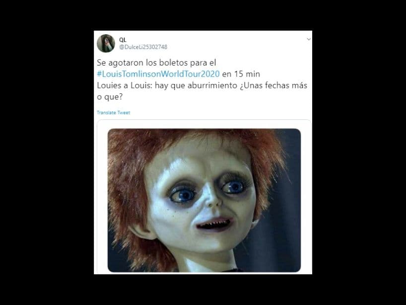 Tras tan solo unos minutos después de que la preventa iniciara, el pasado 28 de noviembre, la localidades se agotaron.
