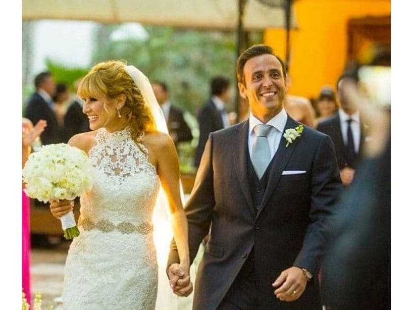 La pareja se casó en enero de 2016, luego de dos años de noviazgo. La boda se realizó en Cuernavaca.