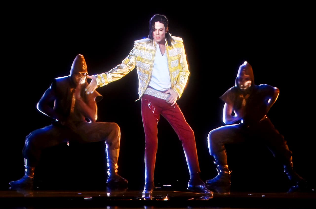 Michael Jackson en holograma