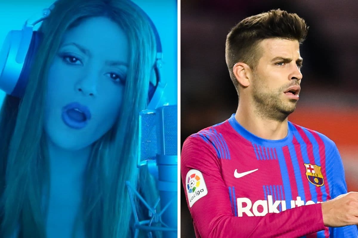 Shakira y gerard Piqué