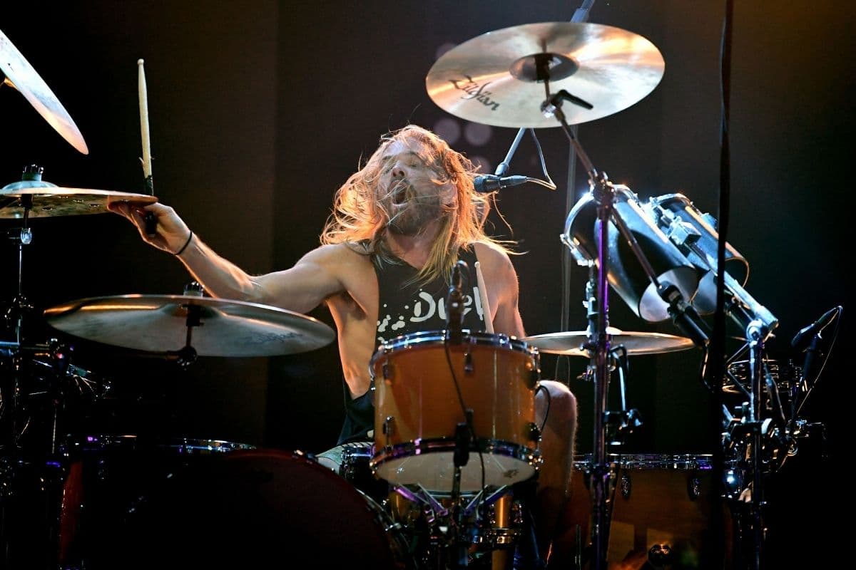 Taylor Hawkins de Foo Fighters, 2021