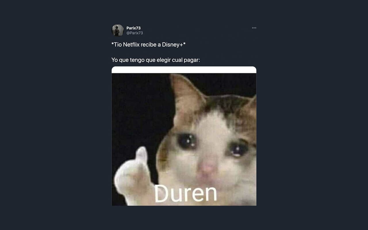 La noche del 16 de noviembre siempre será recordada por el coqueteo entre las plataformas, la llegada de Disney+ y los bonitos memes.