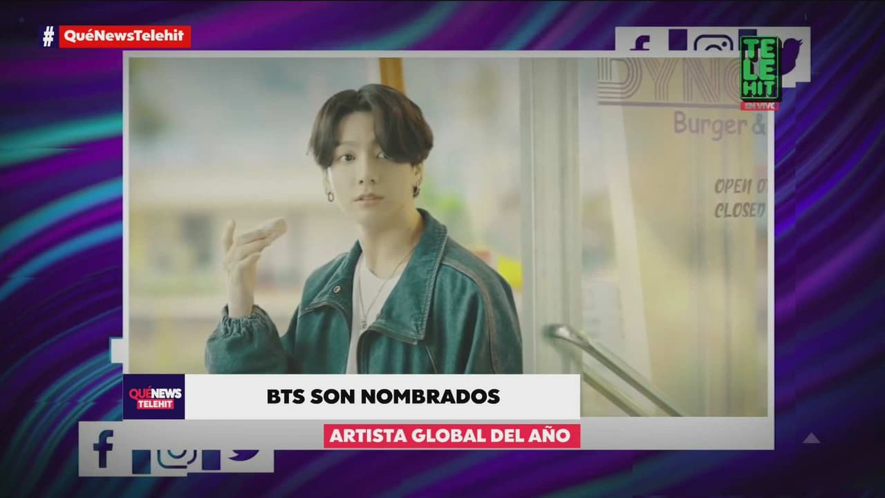 BTS es nombrado Artista Global del Año