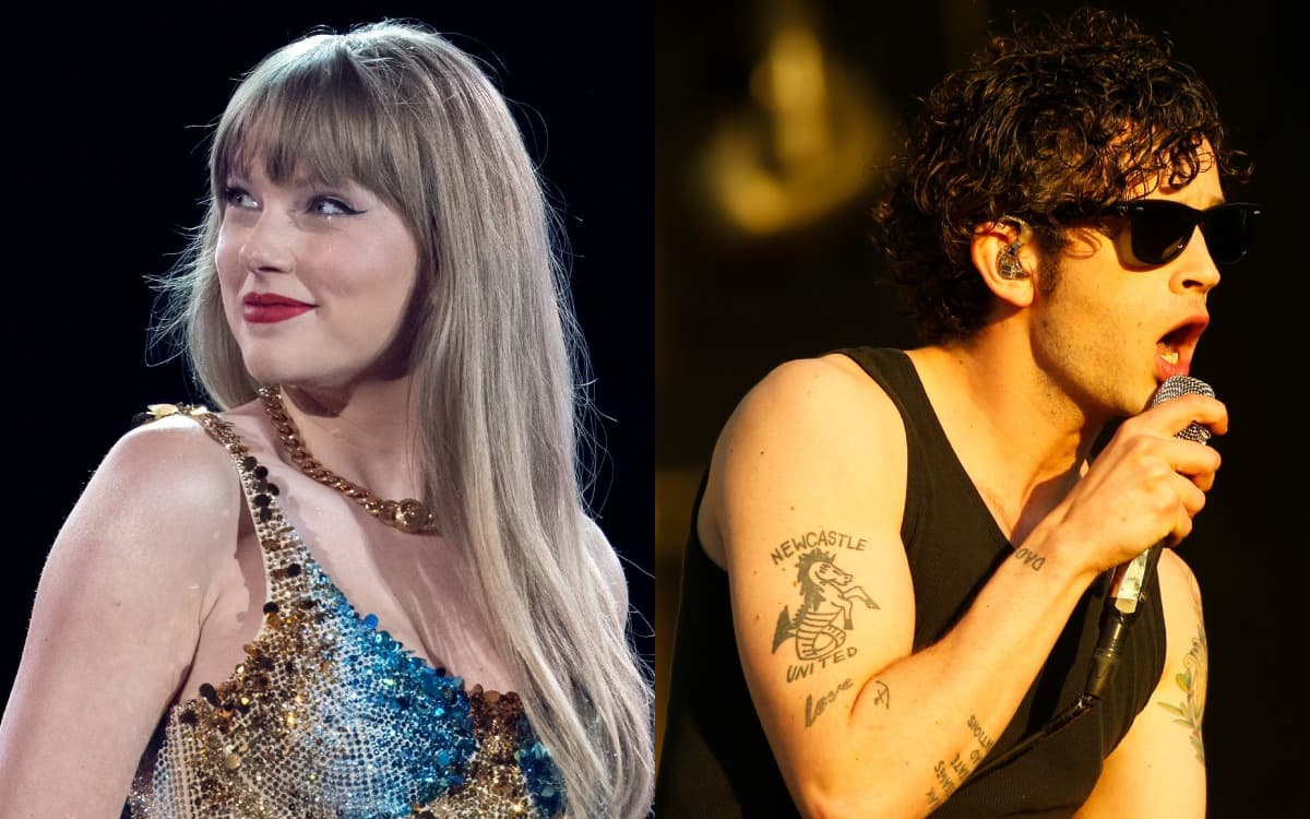 Taylor Swift y Matty Healy: surgen rumores sobre una colaboración musical
