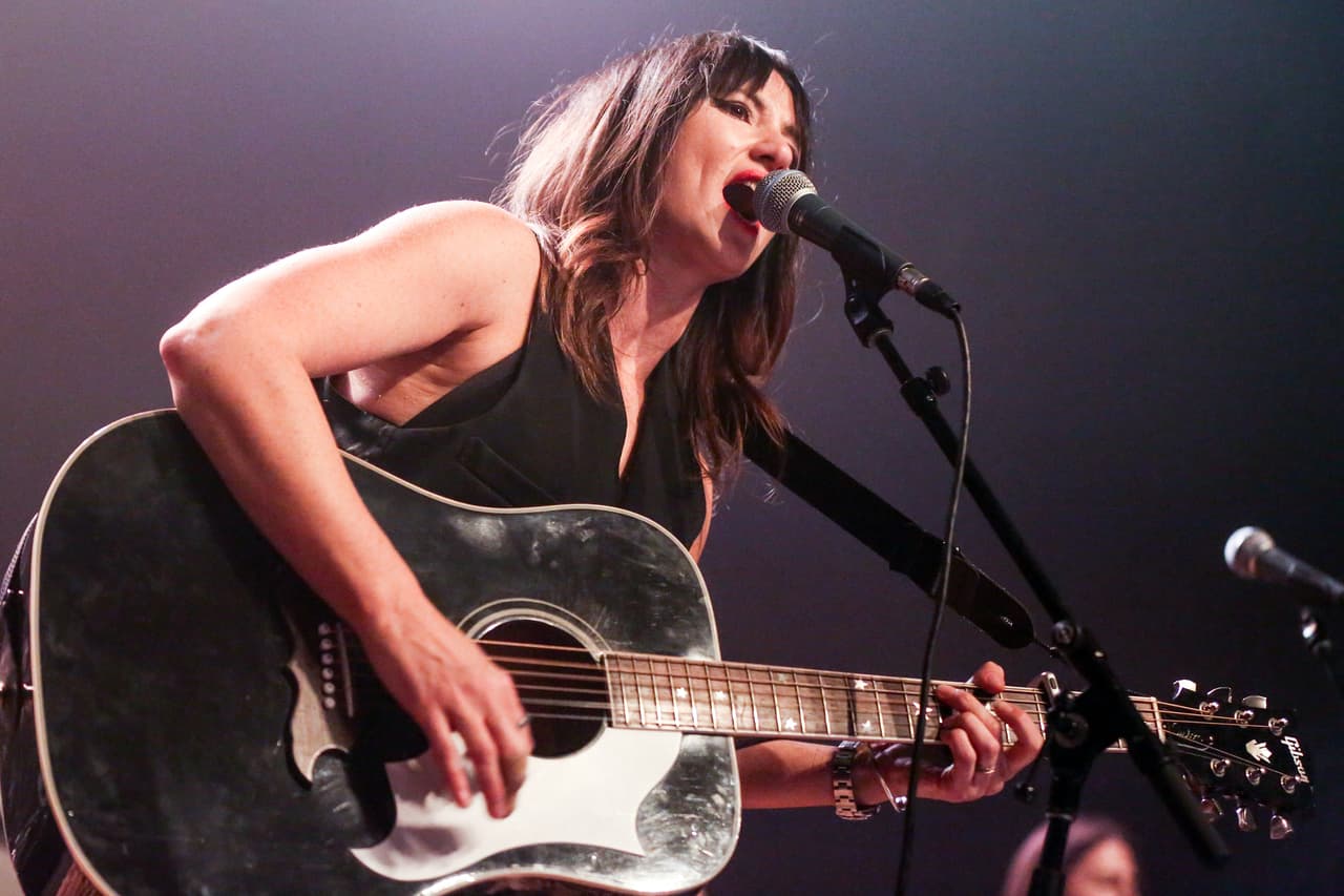 KT Tunstall performs at Fleetwood Mac Fest at The Fonda on Tuesday, Feb. 9, 2016, in Los Angeles. (Photo by Rich Fury/Invision/AP)