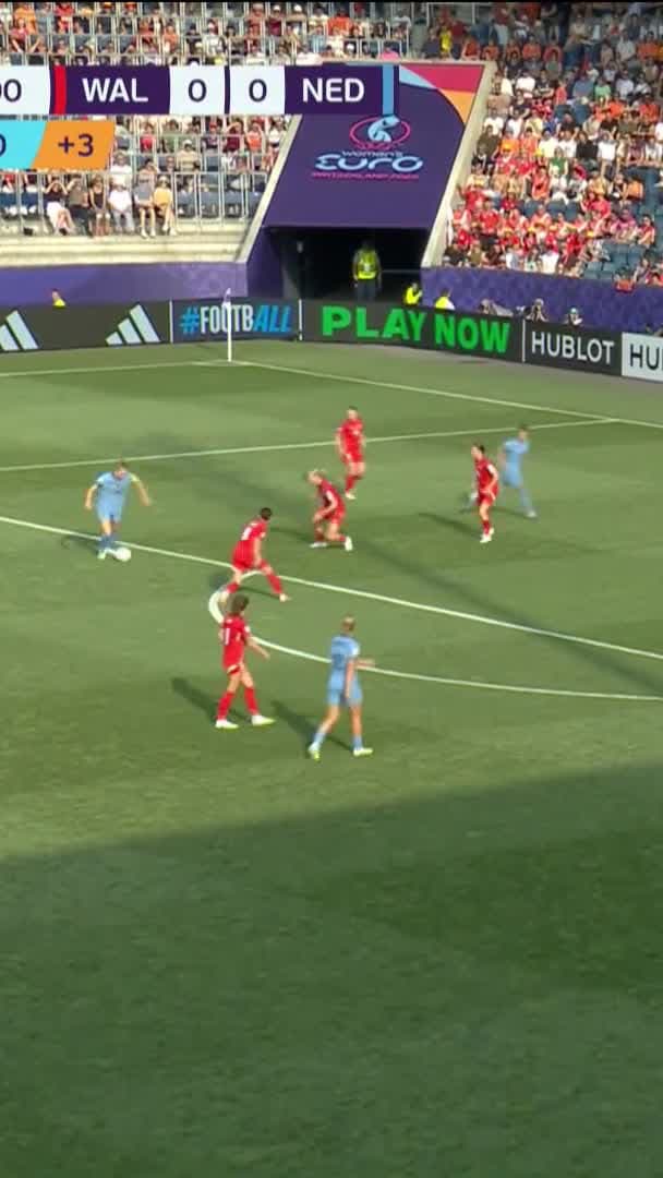 MINI RESUMEN: Gales 0-3 Países Bajos | UEFA Euro Femenina