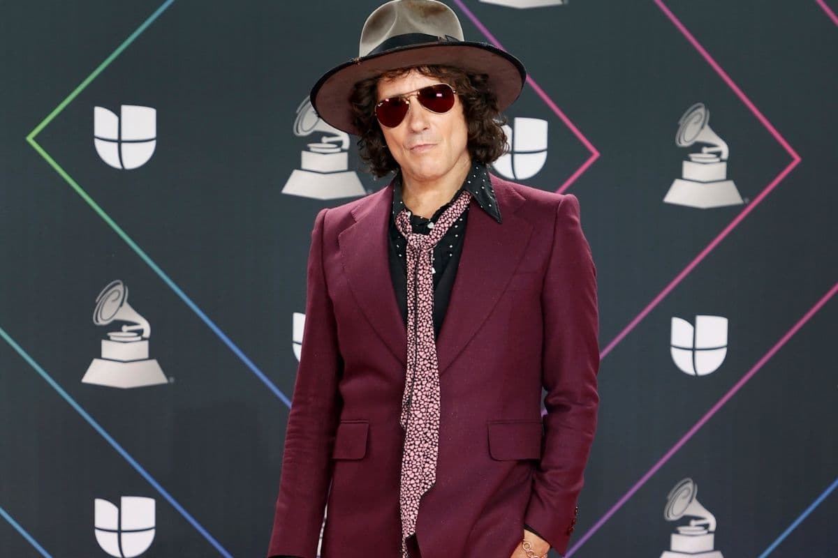 Enrique Bunbury en los Latin Grammy 2021, en Las Vegas