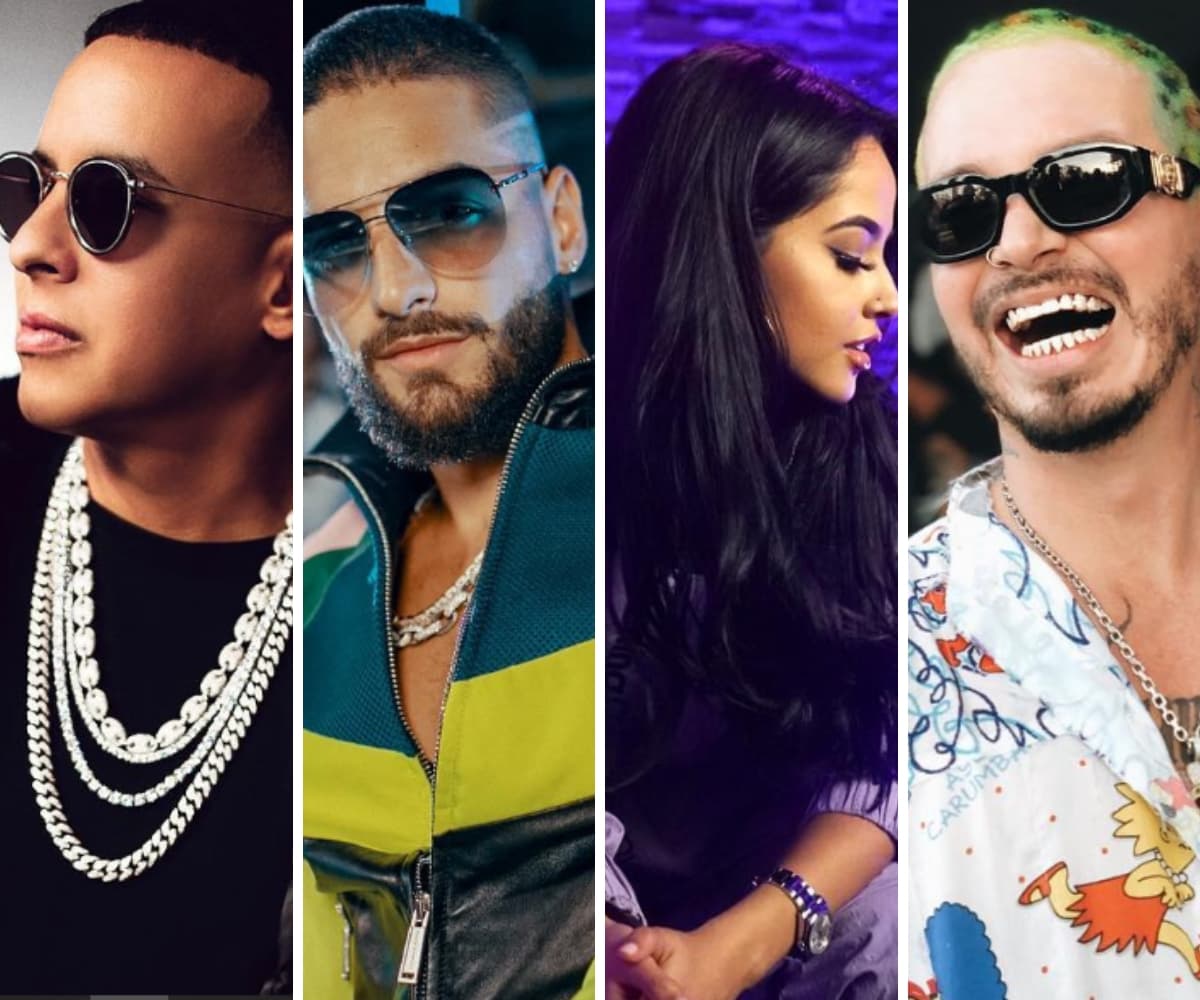 Daddy Yankee, Maluma, Becky G y J Balvin son exponentes de reggaeton