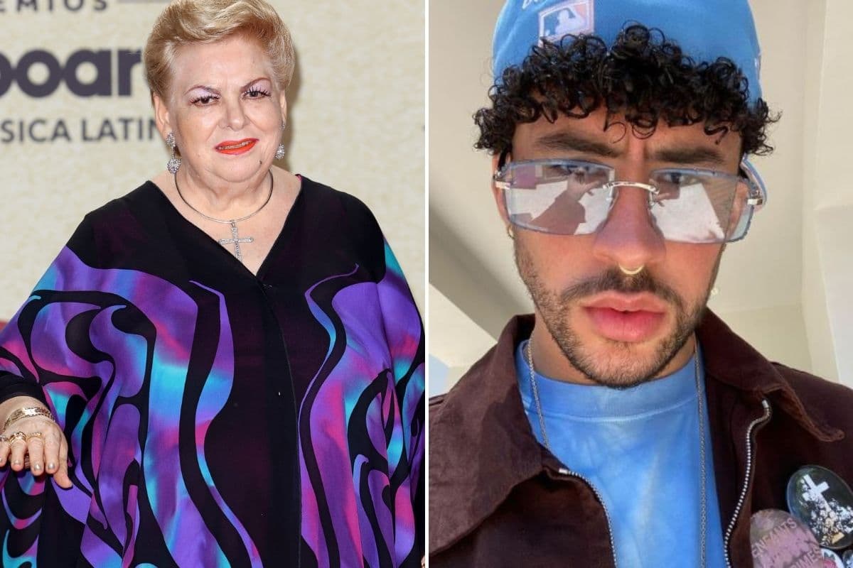 Paquita la del Barrio y Bad Bunny coincidieron en los Billboard Latin Music Awards 2021