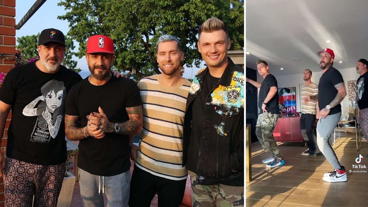Back-Sync: Integrantes de Backstreet Boys y N'SYNC se unen y enamoran en TikTok