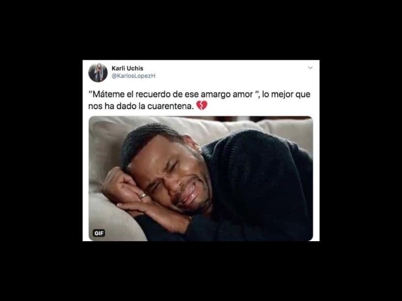 Meme sobre "Máteme ese recuerdo de ese amargo amor"
