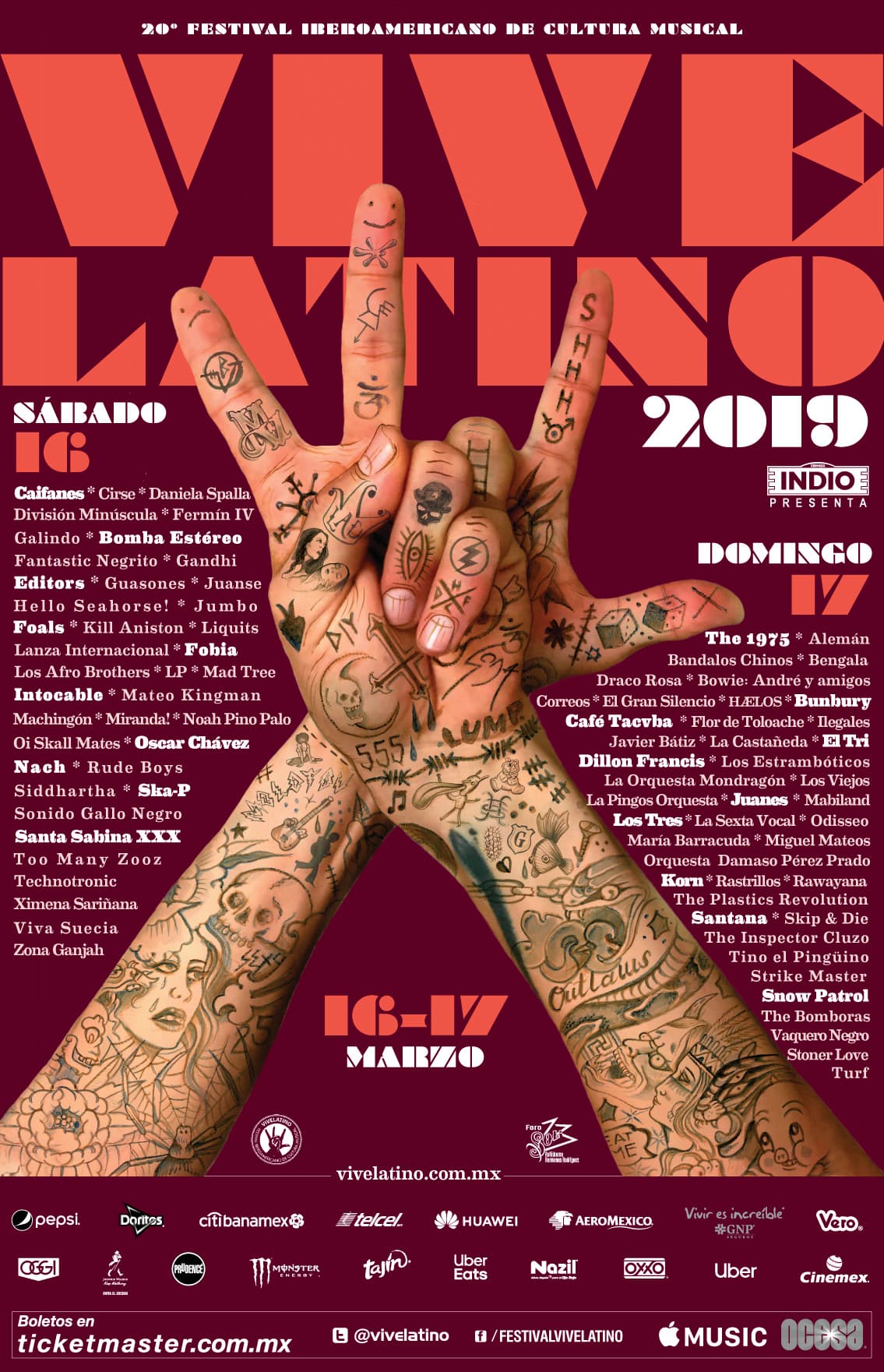 Este año promete ser uno de los mejores. El line up promete ser uno de los mejores de todos los tiempos
