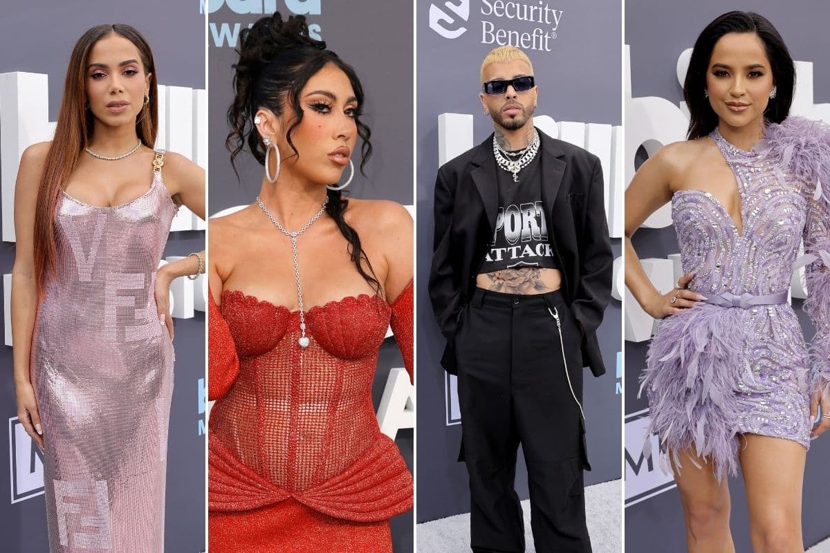 Anitta, Kali Uchis, Rauw Alejandro y Becky G en los BBMA's 2022