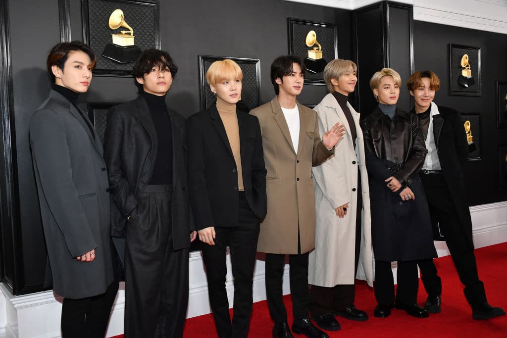 BTS en los Grammy 2020