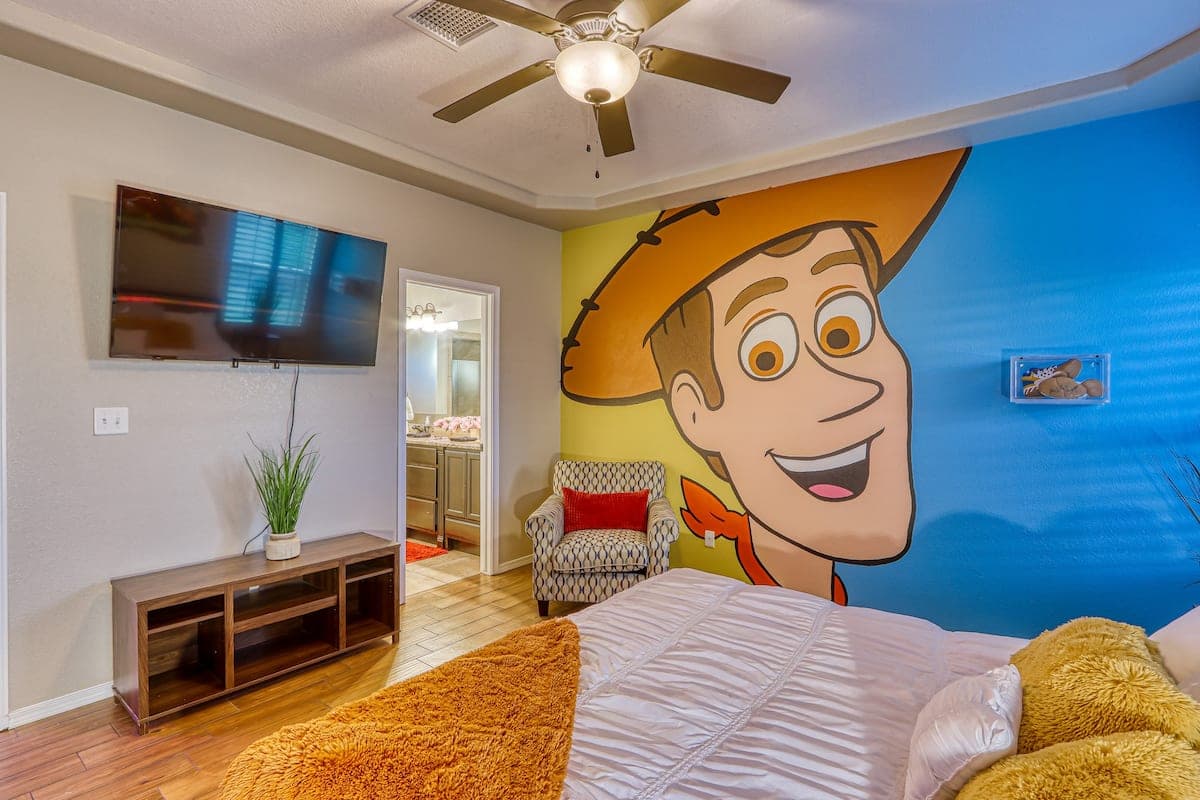 Casa de Toy Story para rentar en Airbnb.