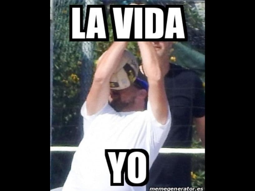 Los usuarios compararon el duro golpe de Leonardo DiCaprio con la vida.