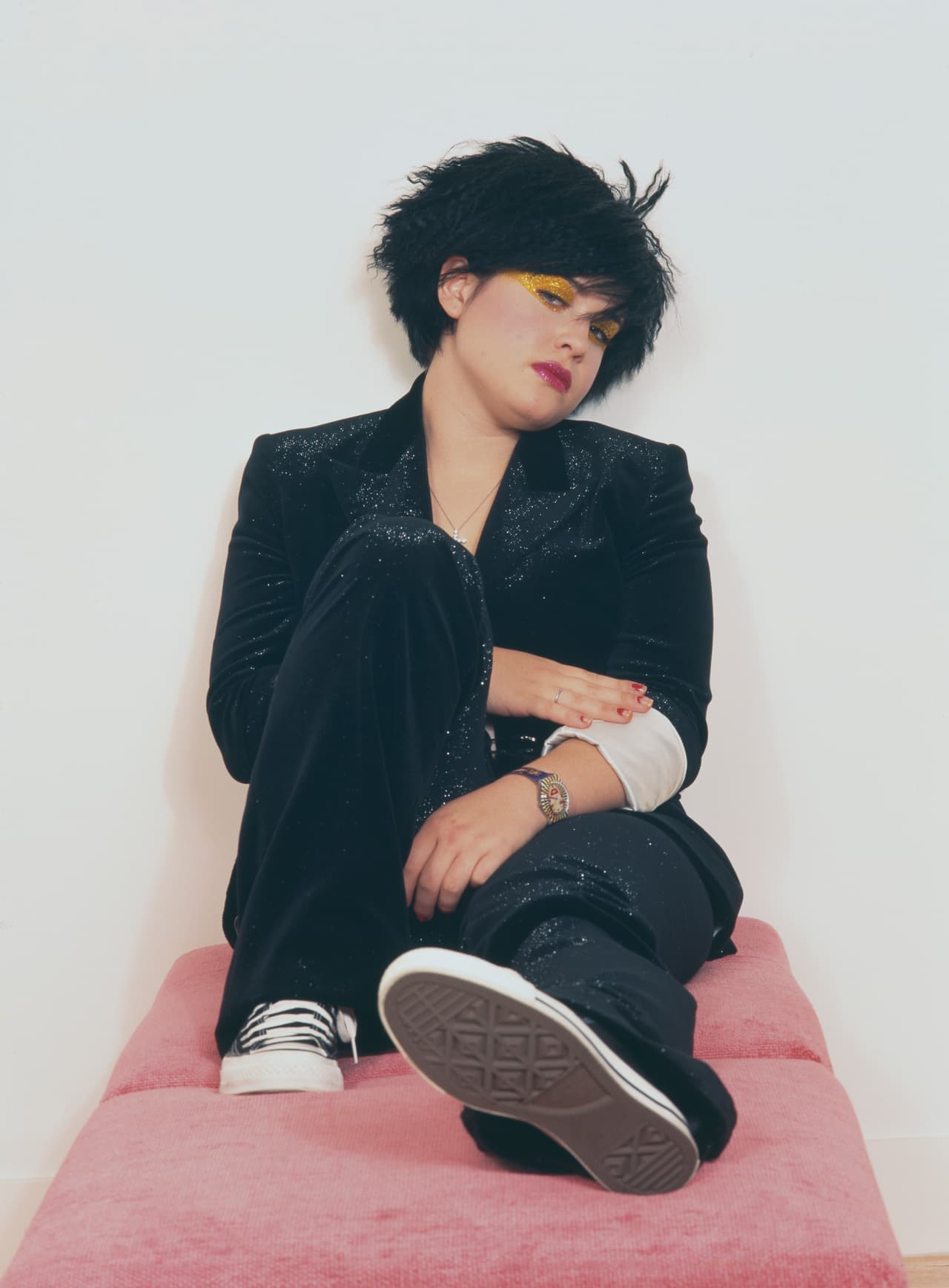 British singer, songwriter and actress Kelly Osbourne, circa 2000. (Photo by Tim Roney/Getty Images)