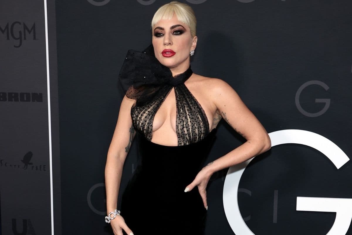 Lady Gaga en el estreno de 'House of Gucci' en Nueva York, 2021