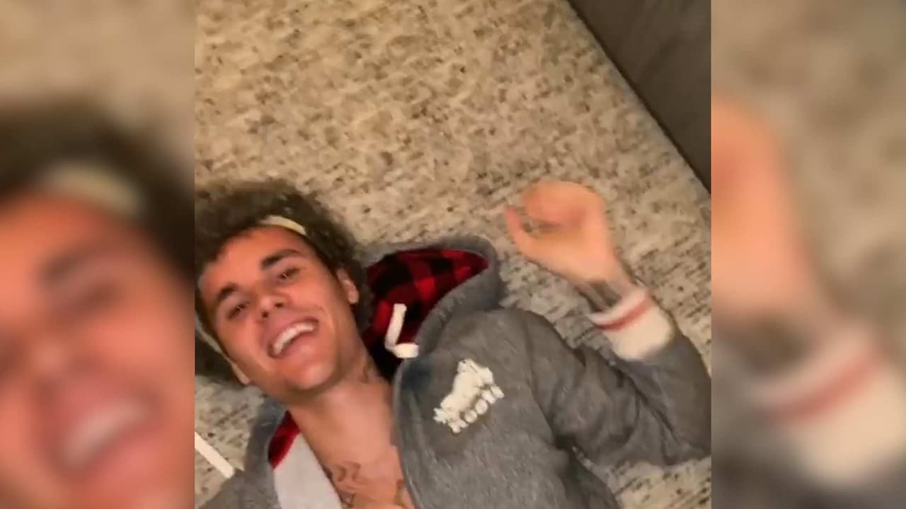 ‘¡Noooo!, perdí’: Justin Bieber pierde al jugar ‘El piso es lava’