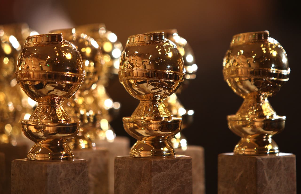 BEVERLY HILLS, CA - JANUARY 06: The new 2009 Golden Globe statuettes are on display during an unveiling by the Hollywood Foreign Press Association at the Beverly Hilton Hotel on January 6, 2009 in Beverly Hills, California. The 66th annual Golden Globe Awards are scheduled for January 11. (Photo by Frazer Harrison/Getty Images)