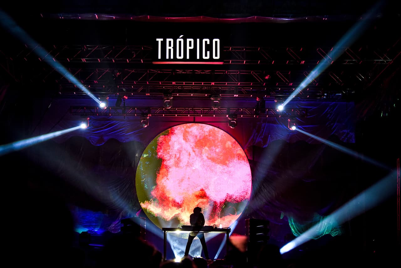 Este fin de semana, se llevó a cabo el festival Trópico en las playas de Acapulco, Guerrero.