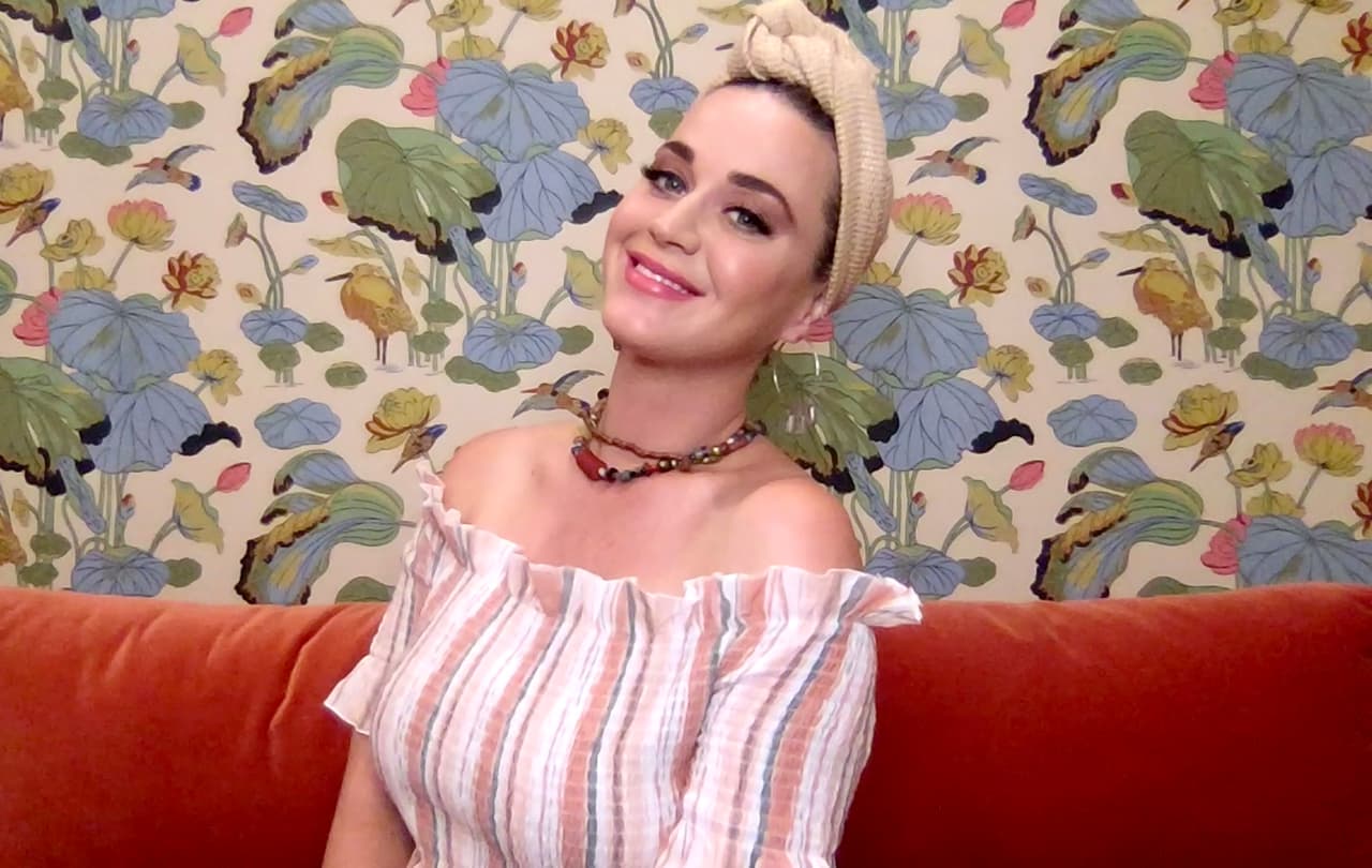 UNSPECIFIED - MAY 09: In this screengrab, Katy Perry speaks during SHEIN Together Virtual Festival to benefit the COVID – 19 Solidarity Response Fund for WHO powered by the United Nations Foundation on May 09, 2020. (Photo by Getty Images/Getty Images for SHEIN)