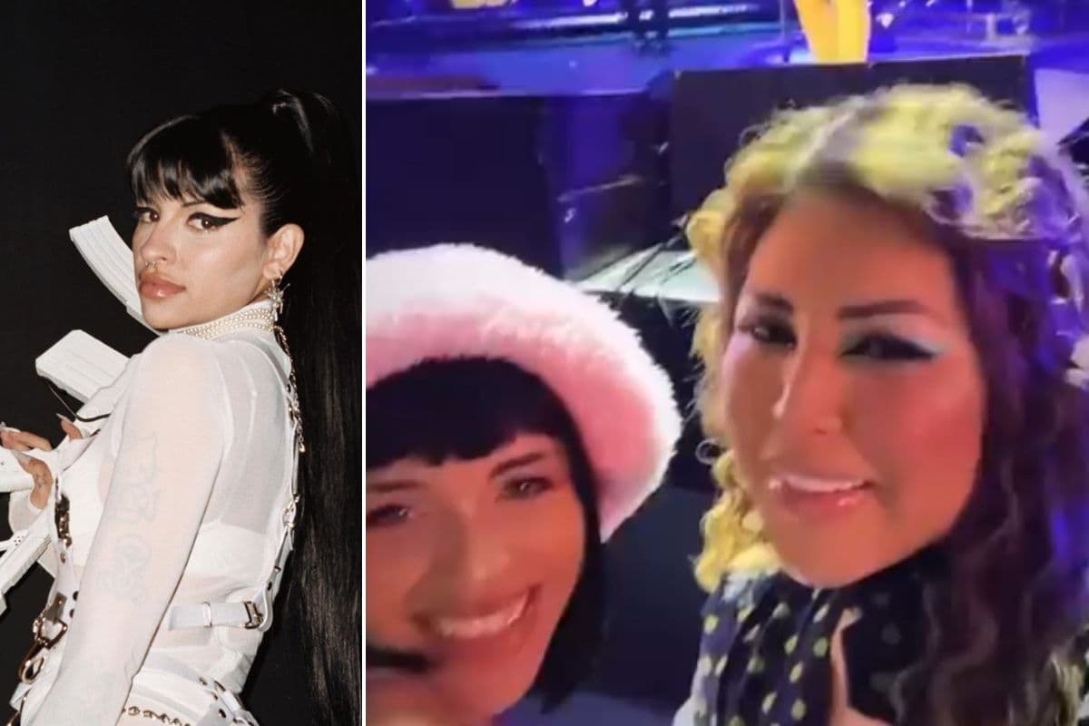 Cazzu y Christina, mamá de Nodal