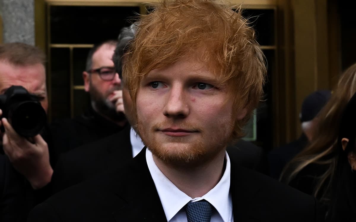 Ed Sheeran se perdió el funeral de su abuela por juicio contra “Thinking Out Loud”