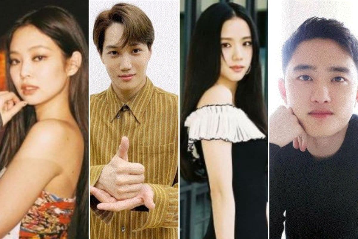 Jennie y Jisoo de BLACKPINK, junto a Kai y D.O. de EXO son cumpleañeros en enero