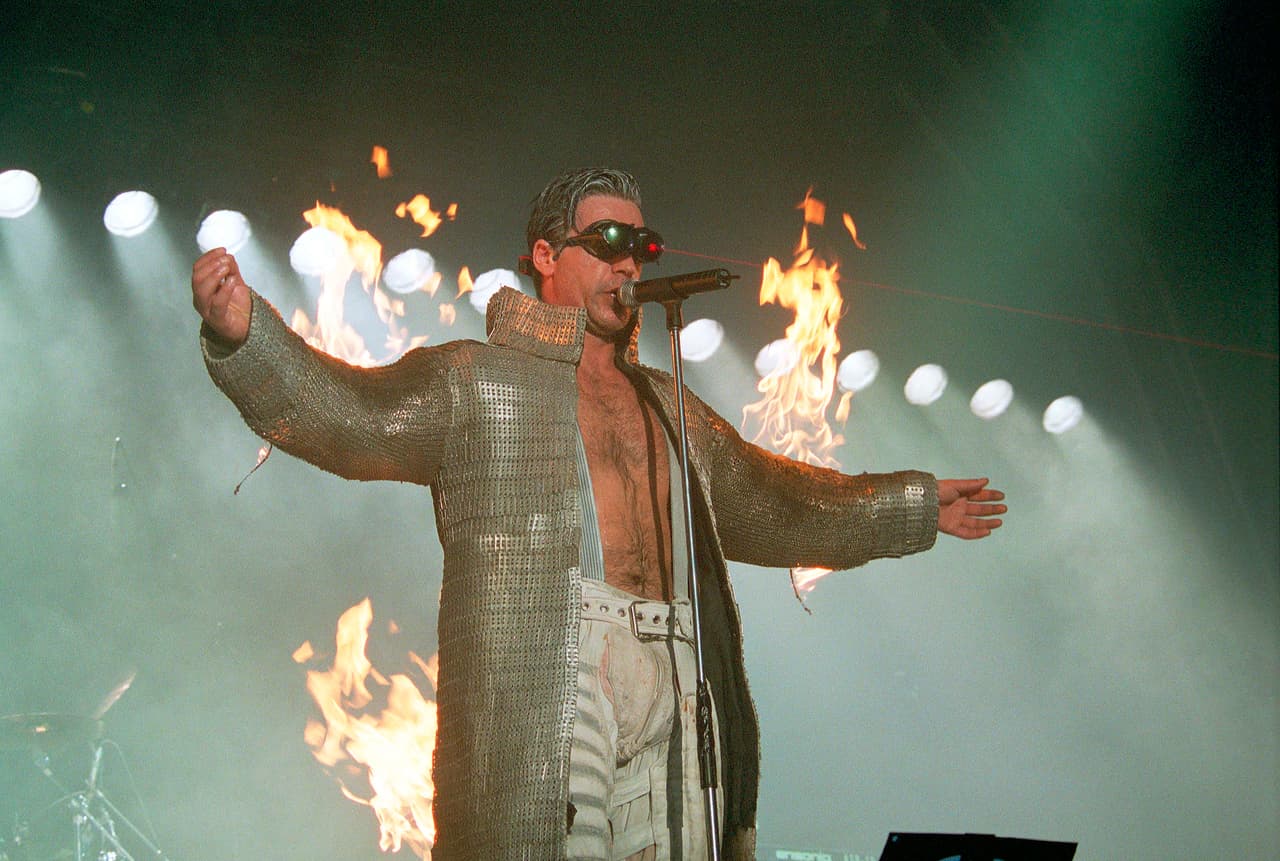 AUSTRALIA - JANUARY 01: Photo of RAMMSTEIN (Photo by Bob King/Redferns)