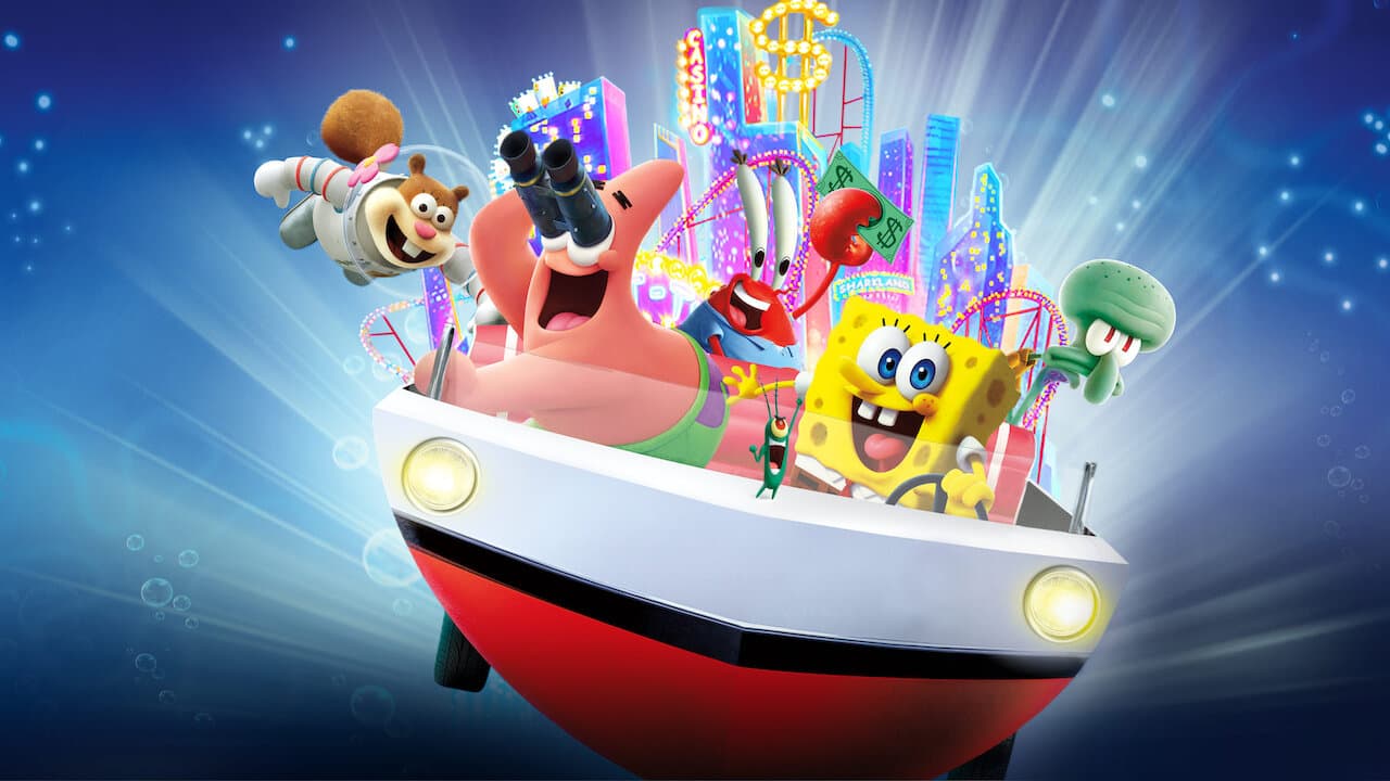 Arenita, Patricio Estrella, Don Cangrejo, Plankton, Bob Esonja y Calamardo