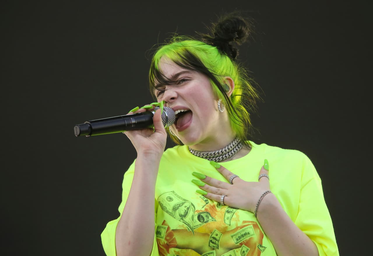 Billie Eilish performs during the first weekend of the Austin City Limits Music Festival in Zilker Park on Saturday, Oct. 5, 2019, in Austin, Texas. (Photo by Jack Plunkett/Invision/AP)