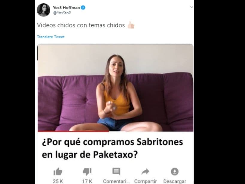 Yoss se subió a la tendencia creando más contenidos en su canal de YouTube, donde tiene más de cinco millones de suscriptores.