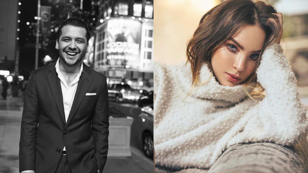 Belinda interrumpe una sesión de besos con Nodal y le mete la lengua en la nariz