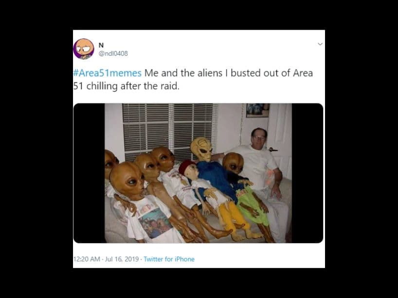 Además muchos se imaginaron como sería la noche del 21 de septiembre, luego de haber liberado a todos los alienígenas.