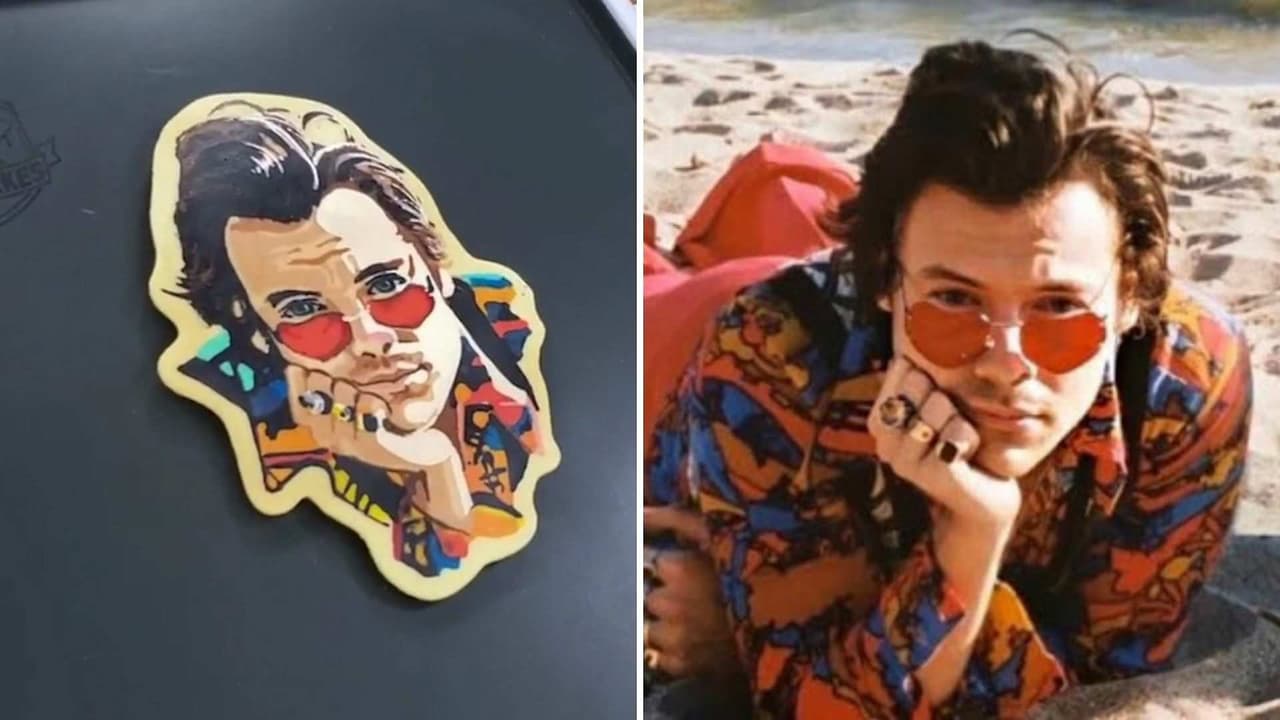 Este hot cake de Harry Styles lo hicieron con ‘Watermelon Sugar’ y sabía a fresas