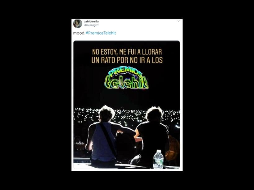 Los Premios Telehit 2019 se llevaron acabo el pasado 13 de noviembre y algunos se lamentaron por no poder asistir.