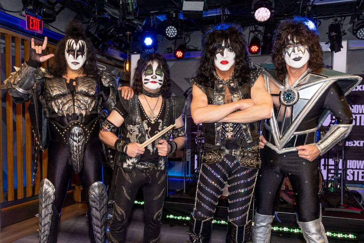 Gene Simmons, Eric Singer, Paul Stanley y Tommy Thayer de KISS