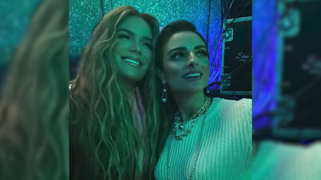 ‘Yo solo vine a bailar la ‘Tusa’’: Aislinn Derbez confiesa ser fan de Karol G