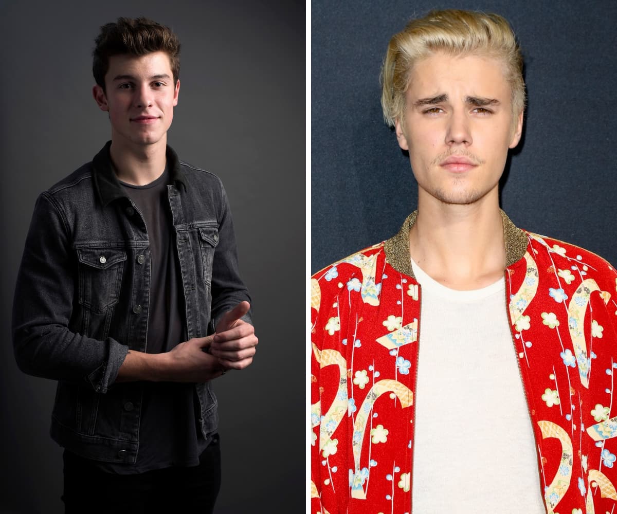 Tanto Justin Bieber y Shawn Mendes se han colocado como dos músicos canadienses sumamente exitosos. Pero, ¿quién tiene la carrera más destacada? ¡Checa la comparación!